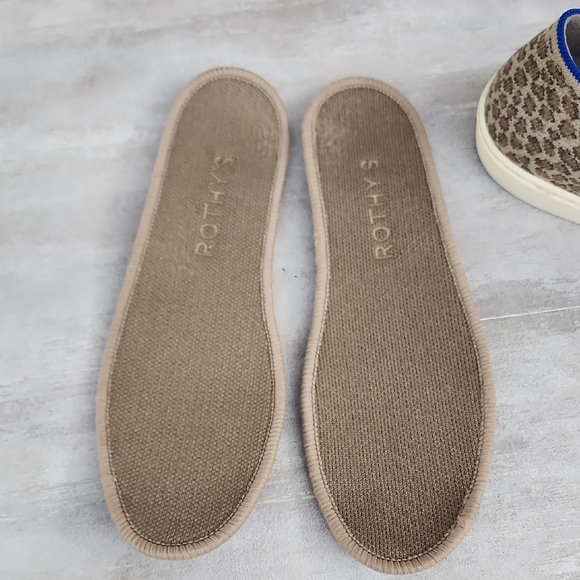 Rothy's Brown Leopard Print Loafers - Picture 9 of 13